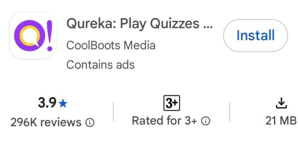 Qureka daily make money app