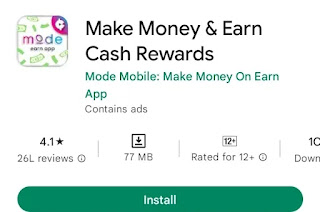 10+ paisa kamane wala app - अर्न मनी , डाउनलोड व सभी जानकारी हिंदी में mode earn app