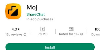 10+ paisa kamane wala app - अर्न मनी , डाउनलोड व सभी जानकारी हिंदी में moj app