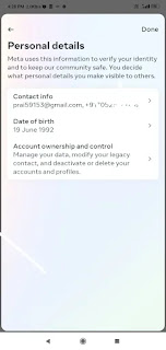 account ownership and control