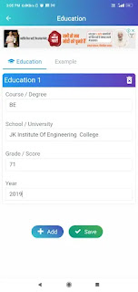 education qualification