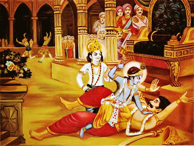 krishna kansa vadh