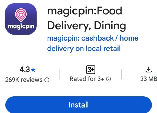 magicpin local shopping ke liye best cashback dene wala app hai