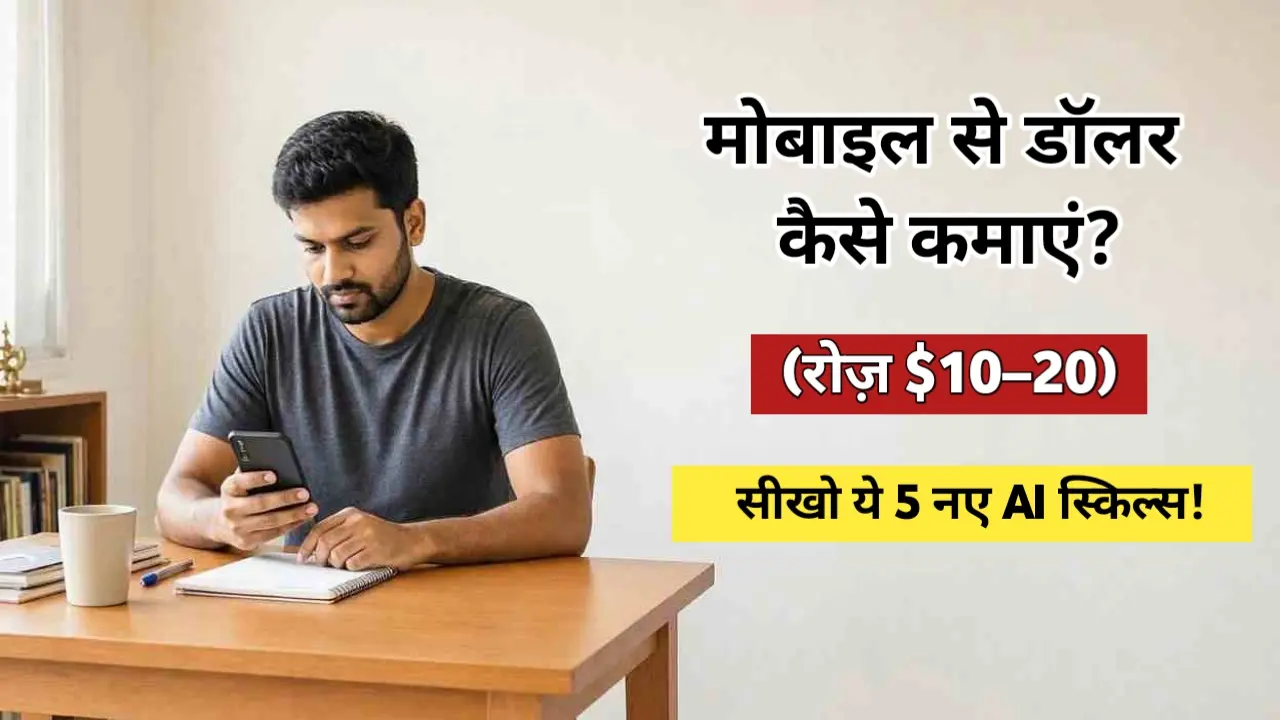 mobile se dollor me paisa kaise kamaye
