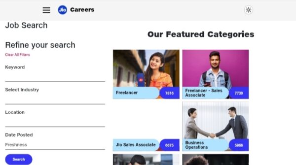 Jio calling Job Kaise Paye
