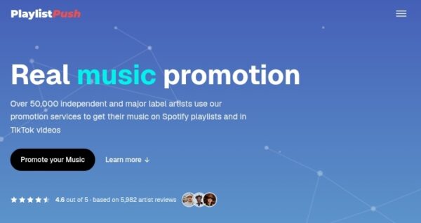 playlist push official website home page
